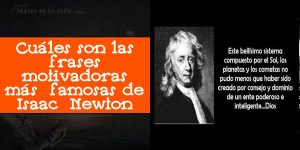Cuáles son las frases motivadoras más famosas de Isaac Newton